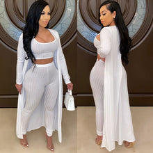 Load image into Gallery viewer, 3 piece set women three pieces sets summer clothes home suit summer clothing women three piece set 2020