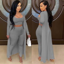 Load image into Gallery viewer, 3 piece set women three pieces sets summer clothes home suit summer clothing women three piece set 2020