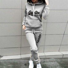 Load image into Gallery viewer, Tracksuit Women Winter 2021 Pullover Hoodie Sweatshirt Pants Jogging Femme Set Sports Suits for Women Clothing Fleece Sportswear