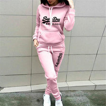 Load image into Gallery viewer, Tracksuit Women Winter 2021 Pullover Hoodie Sweatshirt Pants Jogging Femme Set Sports Suits for Women Clothing Fleece Sportswear