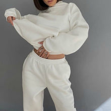 Load image into Gallery viewer, Tracksuits Women's Hoodie Pants Set Oversized Long Sleeve Sportwear Tracksuit Set 2021 Spring Autumn Suits On Fleece For Women